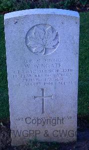 Bretteville Sur Laize Canadian War Cemetery - Wingate, William