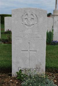 Longueval Road Cemetery - Arnison, F