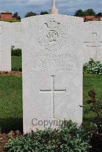 Longueval Road Cemetery - Clark, A