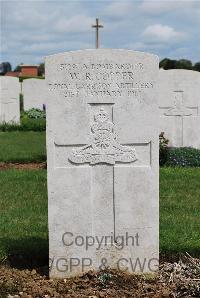 Longueval Road Cemetery - Copper, W R