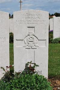 Longueval Road Cemetery - Robinson, J