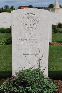 Longueval Road Cemetery - Skinner, A E