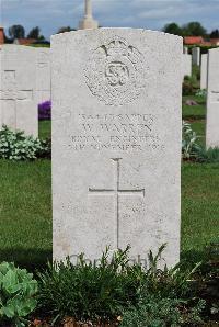 Longueval Road Cemetery - Warren, W