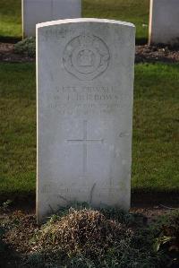 Louez Military Cemetery Duisans - Burrows, William Thomas