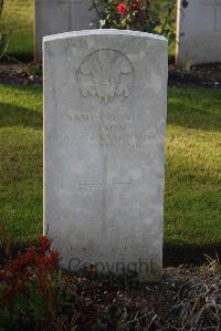 Louez Military Cemetery Duisans - Ison, Walter