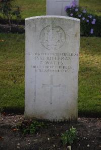 Louez Military Cemetery Duisans - Wattenbach, Eric