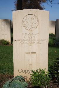 Bari War Cemetery - Romo, Gordon