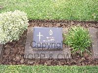 Kanchanaburi War Cemetery - White, W