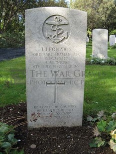 Reykjavik (Fossvogur) Cemetery - LEONARD, IVOR