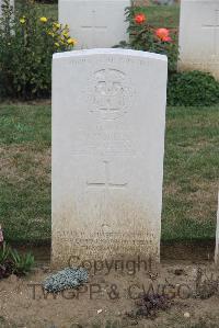 Noyon New British Cemetery - Morley, James