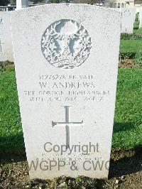 Ranville War Cemetery - Andrews, William