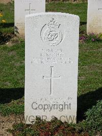 Ranville War Cemetery - Barnes, Kenneth