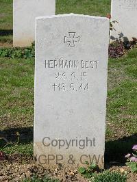 Ranville War Cemetery - Best, Hermann