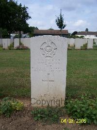 Ranville War Cemetery - Brown, William Wood Lindsay