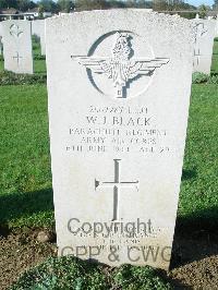 Ranville War Cemetery - Black, Walter James