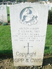 Ranville War Cemetery - Clark, Thomas