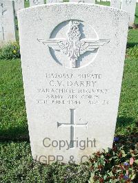 Ranville War Cemetery - Darby, Clifford Vernon