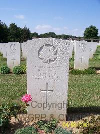 Ranville War Cemetery - Evans, Edward George