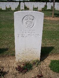 Ranville War Cemetery - Evans, William John