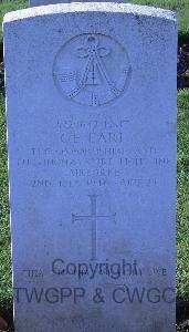 Ranville War Cemetery - Earl, Cyril Edward