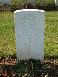 Ranville War Cemetery - Evans, Edgar Ronald
