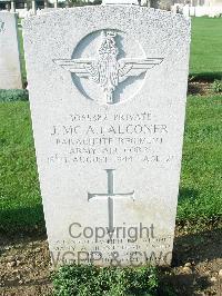 Ranville War Cemetery - Falconer, James McAllan