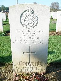 Ranville War Cemetery - Fox, Arthur Thomas