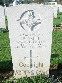 Ranville War Cemetery - Frith, Walter