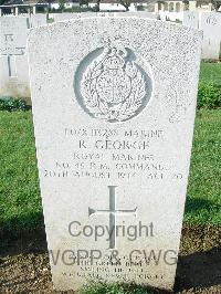 Ranville War Cemetery - George, Rex
