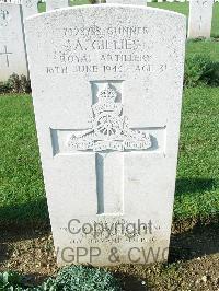 Ranville War Cemetery - Gillies, Archibald