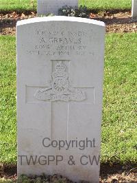Ranville War Cemetery - Greaves, Arthur