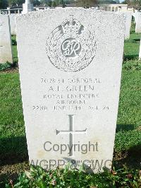 Ranville War Cemetery - Green, Anthony Frederick