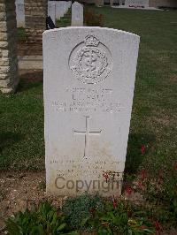 Ranville War Cemetery - Hall, Leslie Thomas