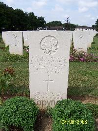 Ranville War Cemetery - Harris, The Rev. George Alexander