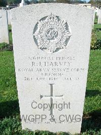 Ranville War Cemetery - Harvey, Robert John
